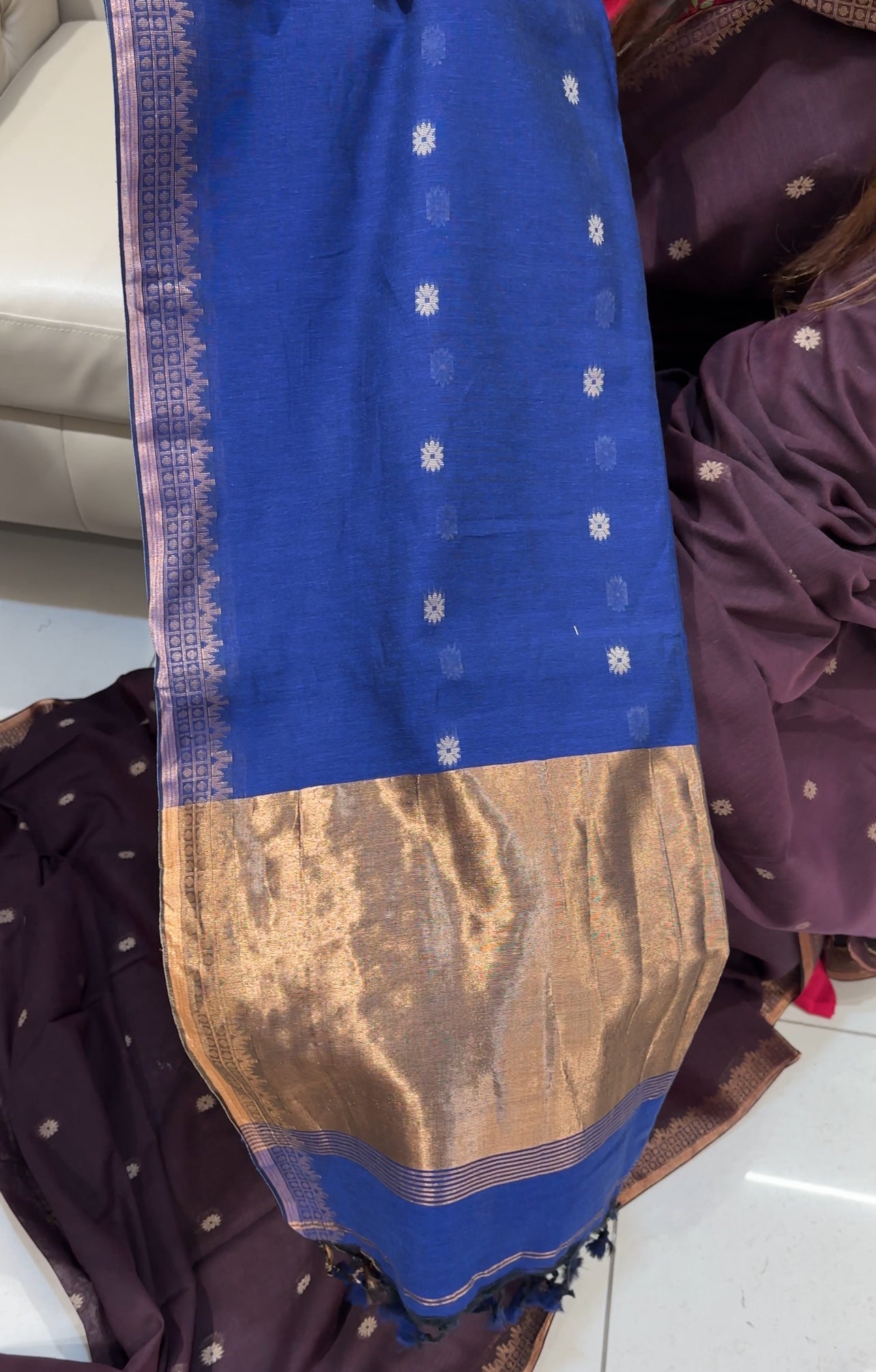 KHADDY COTTON SAREES - IHA 25154