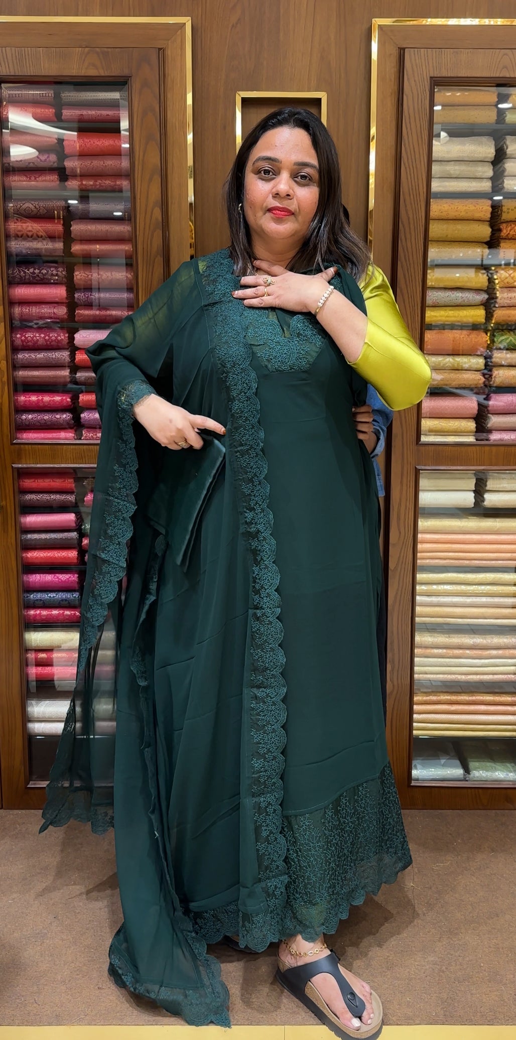 BUDGET BUY UNSTITCHED SALWAR SUITS - IHA 23470
