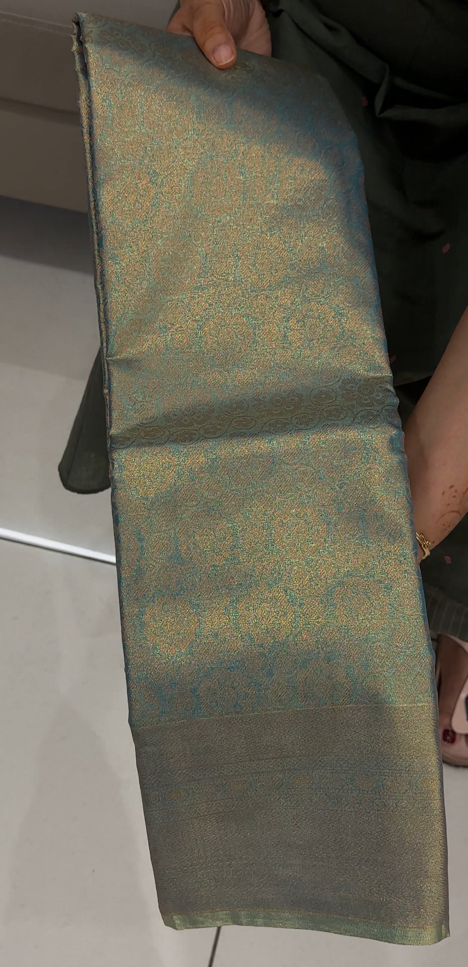 DESIGNER TISSUE KANCHIPURAM SILK SAREES - IHA 27614