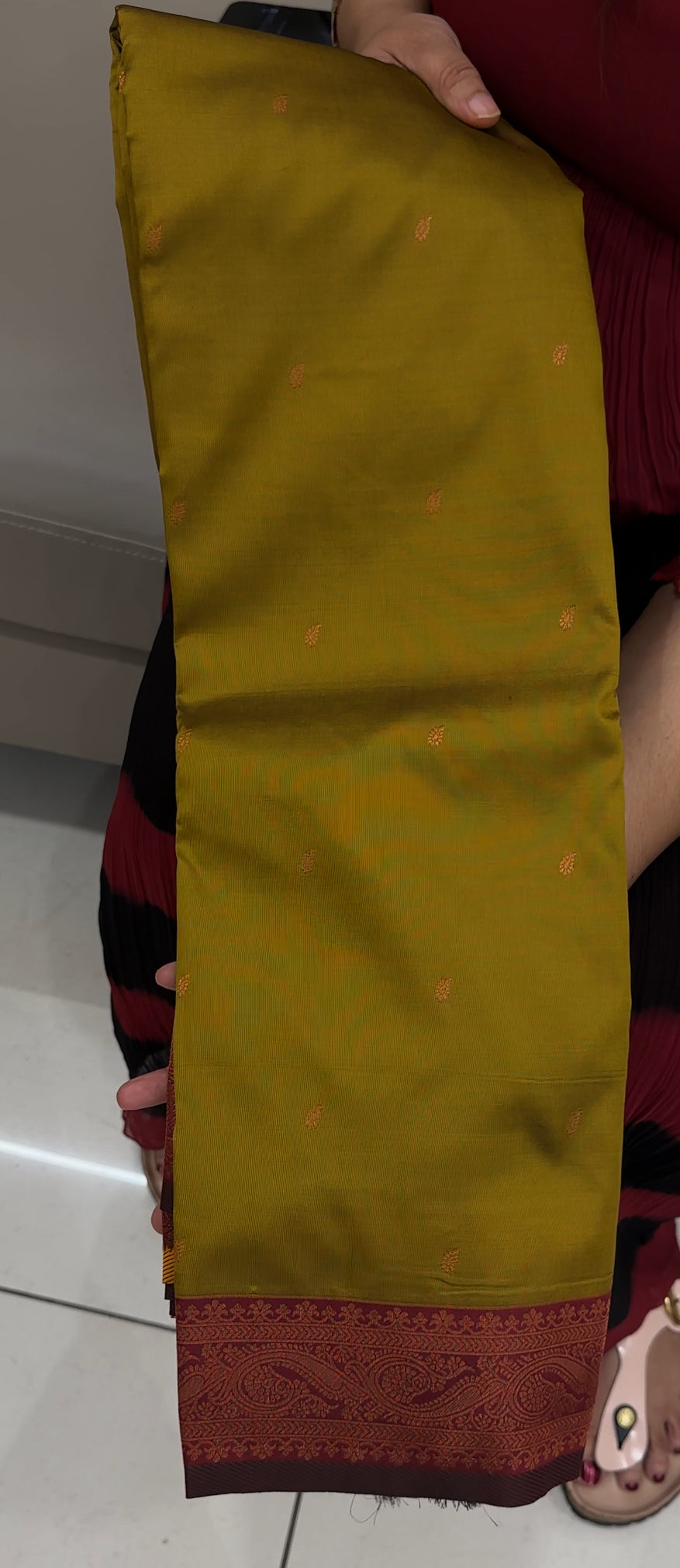 SEMI SILK SAREES - IHA 28676