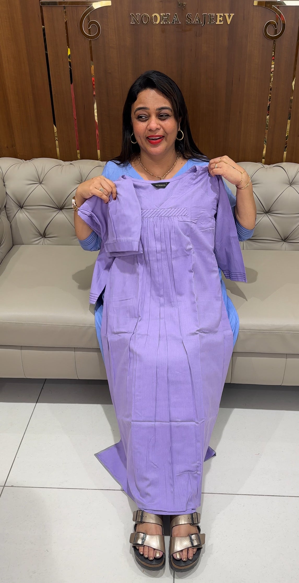 COTTON LONG CO-ORDS SETS - IHA 24162