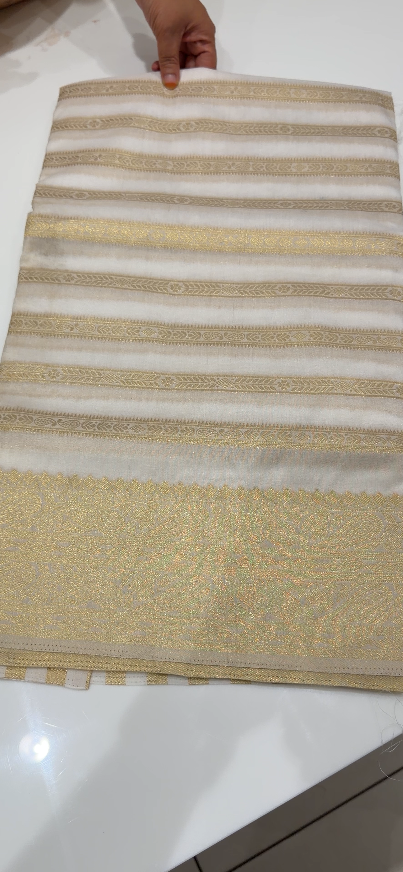 SEMI BANARASI SAREES - IHA 34501