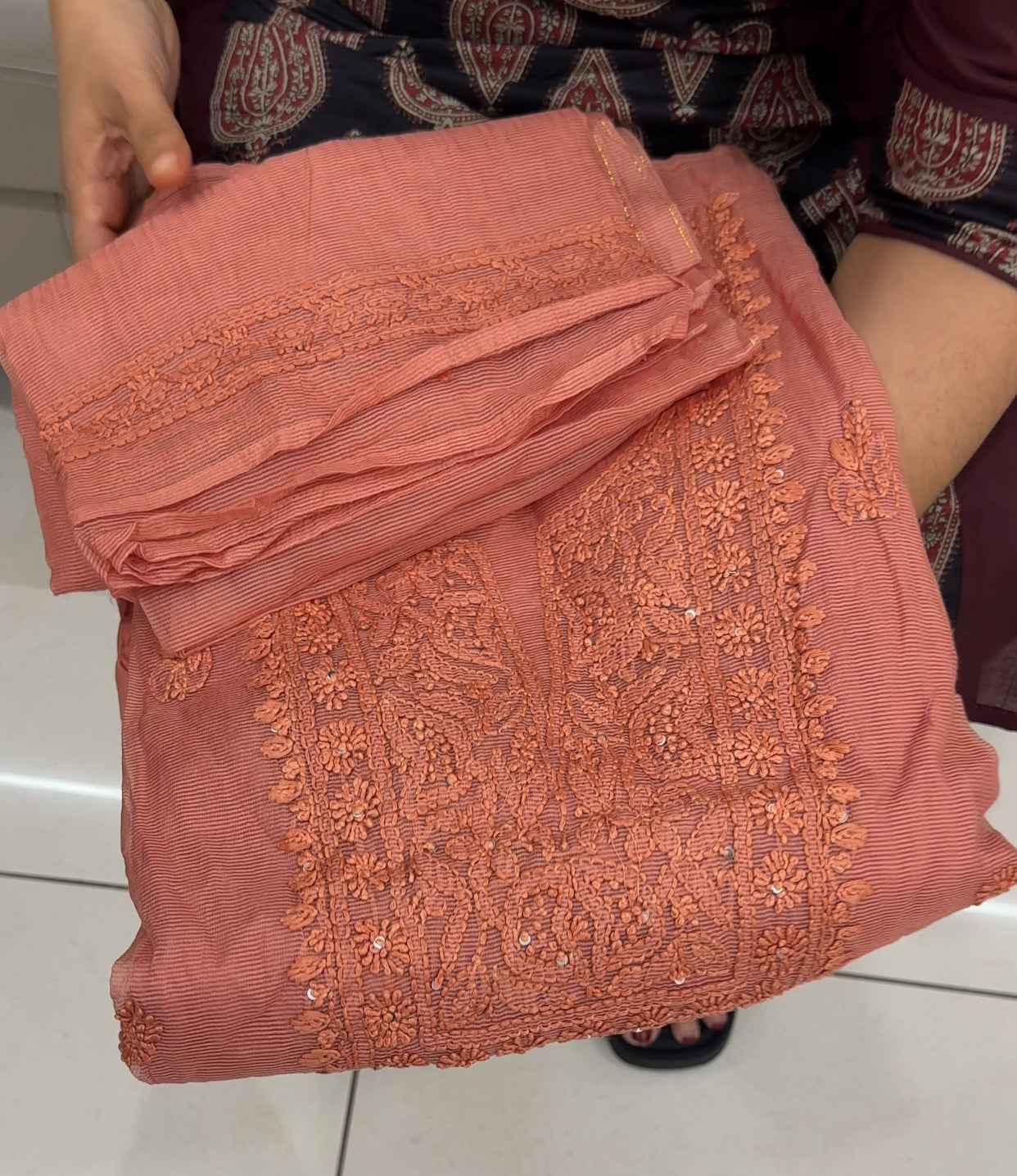 NET KOTA UNSTITCHED SALWAR SUITS - IHA 29272