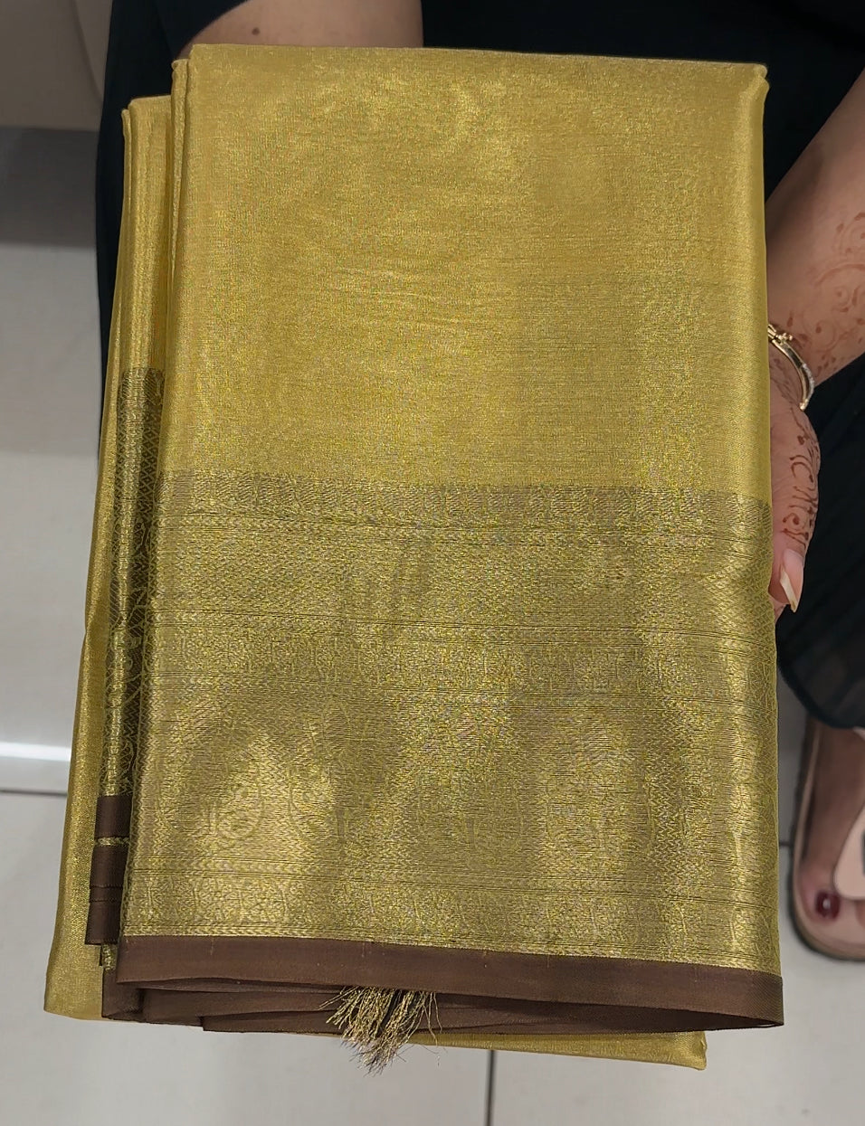 SEMI TISSUE SAREES - IHA 27432