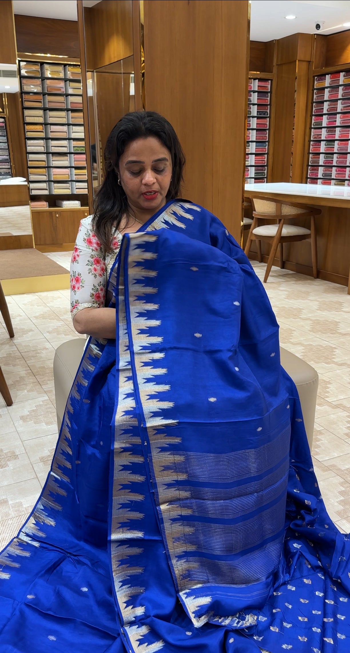 FORWARD DOLA BANARASI SAREES - IHA 25734