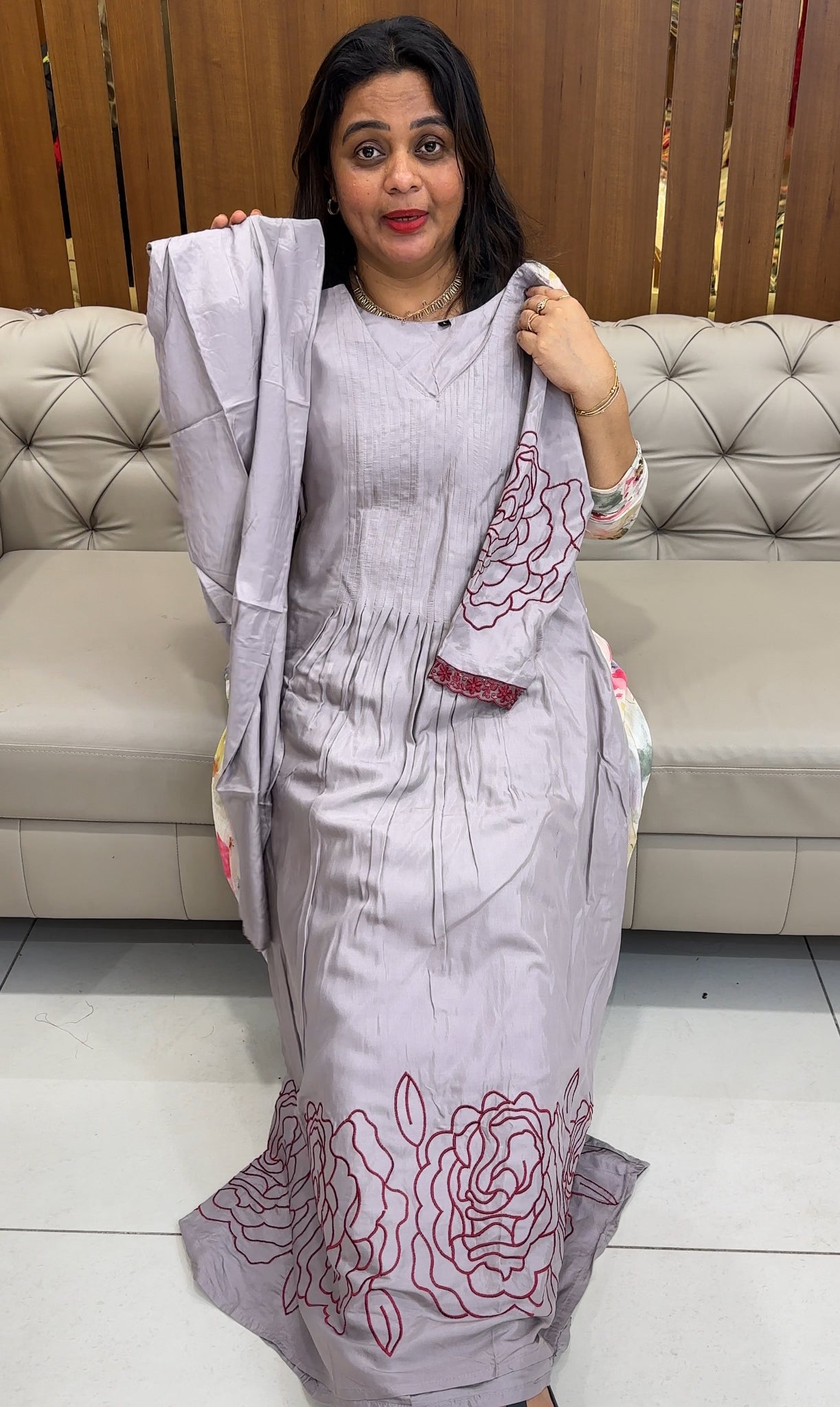 MUSLIN TOP AND BOTTOM - IHA 26113