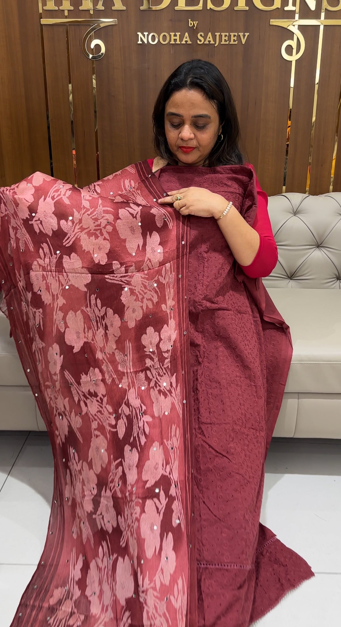FORWARD COTTON HAKOBA UNSTITCHED SALWAR SUITS - IHA 26965