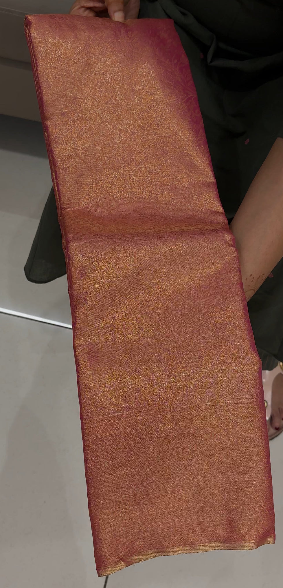 DESIGNER TISSUE KANCHIPURAM SILK SAREES - IHA 27614