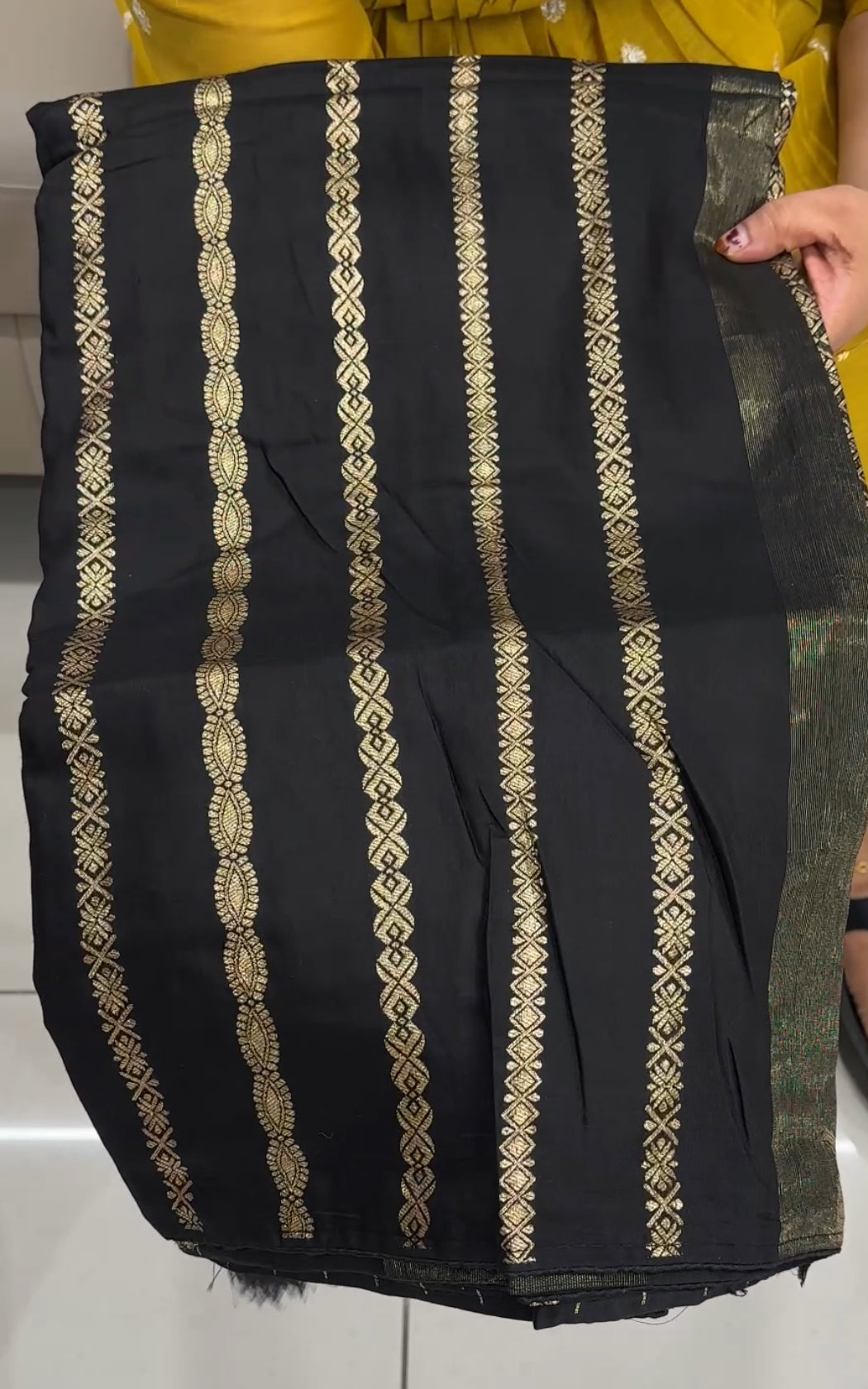 BUDGET BUY SEMI BANARASI SAREES - IHA 26037