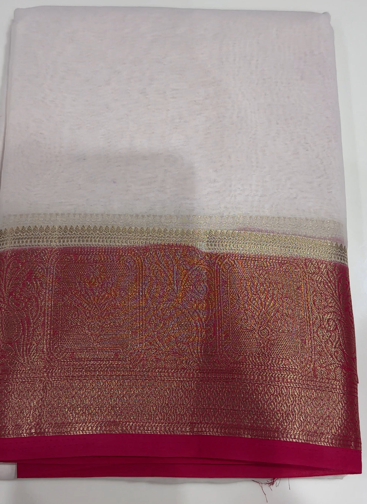 NYLON GEORGETTE SAREES - IHA 26551