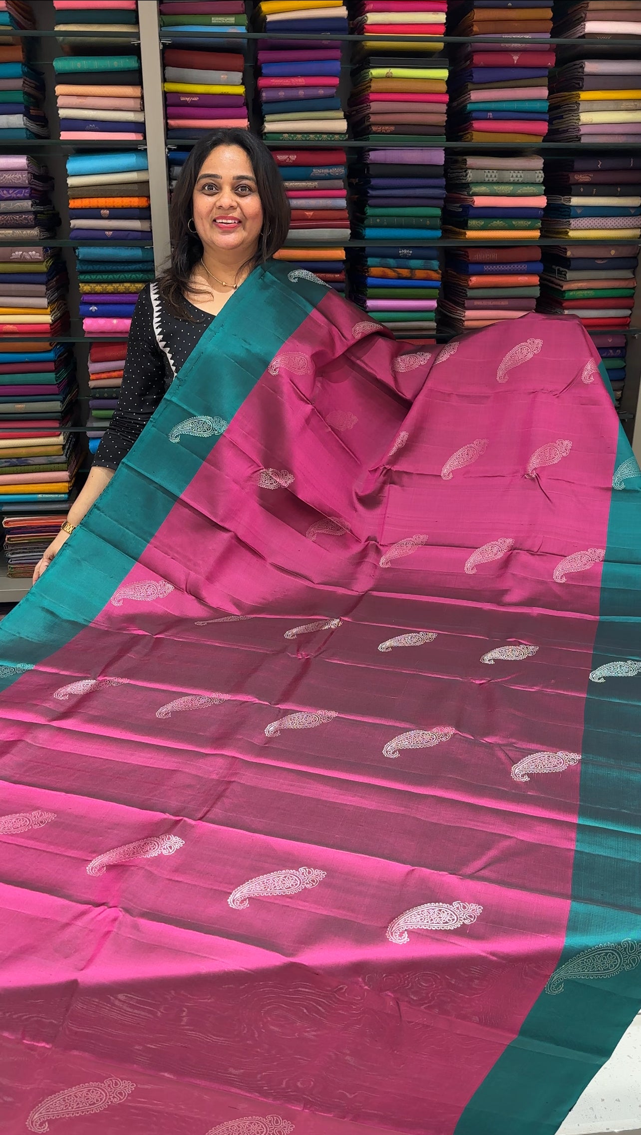 DESIGNER SOFT SILK SAREES - IHA 26442