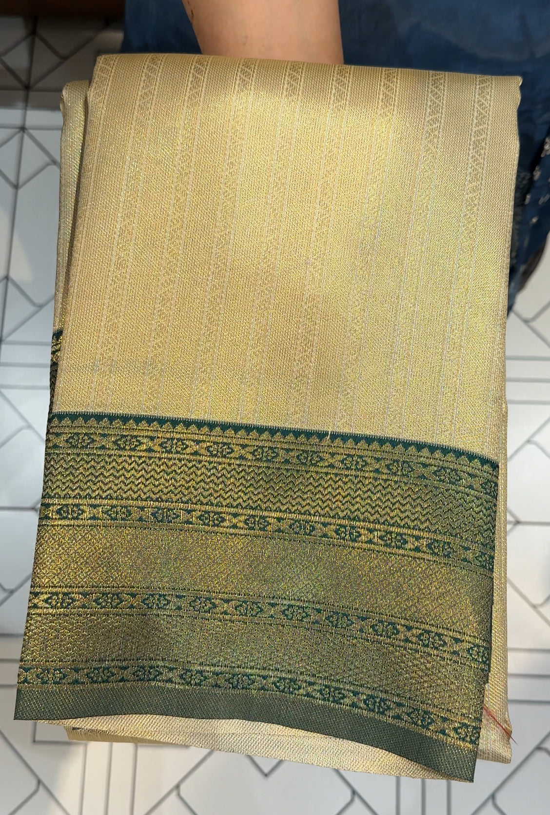 SEMI BROCADE SILK SAREES - IHA 23987