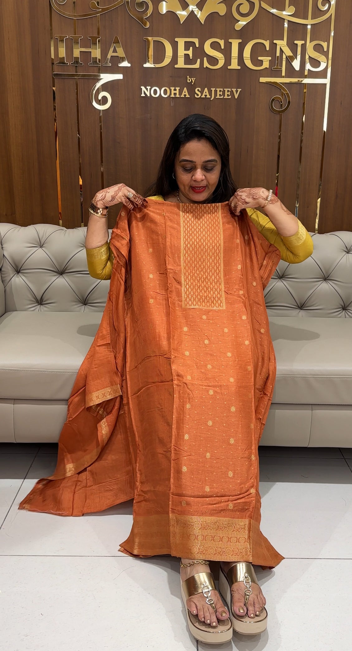BANARASI UNSTITCHED SALWAR SUITS - IHA 23644