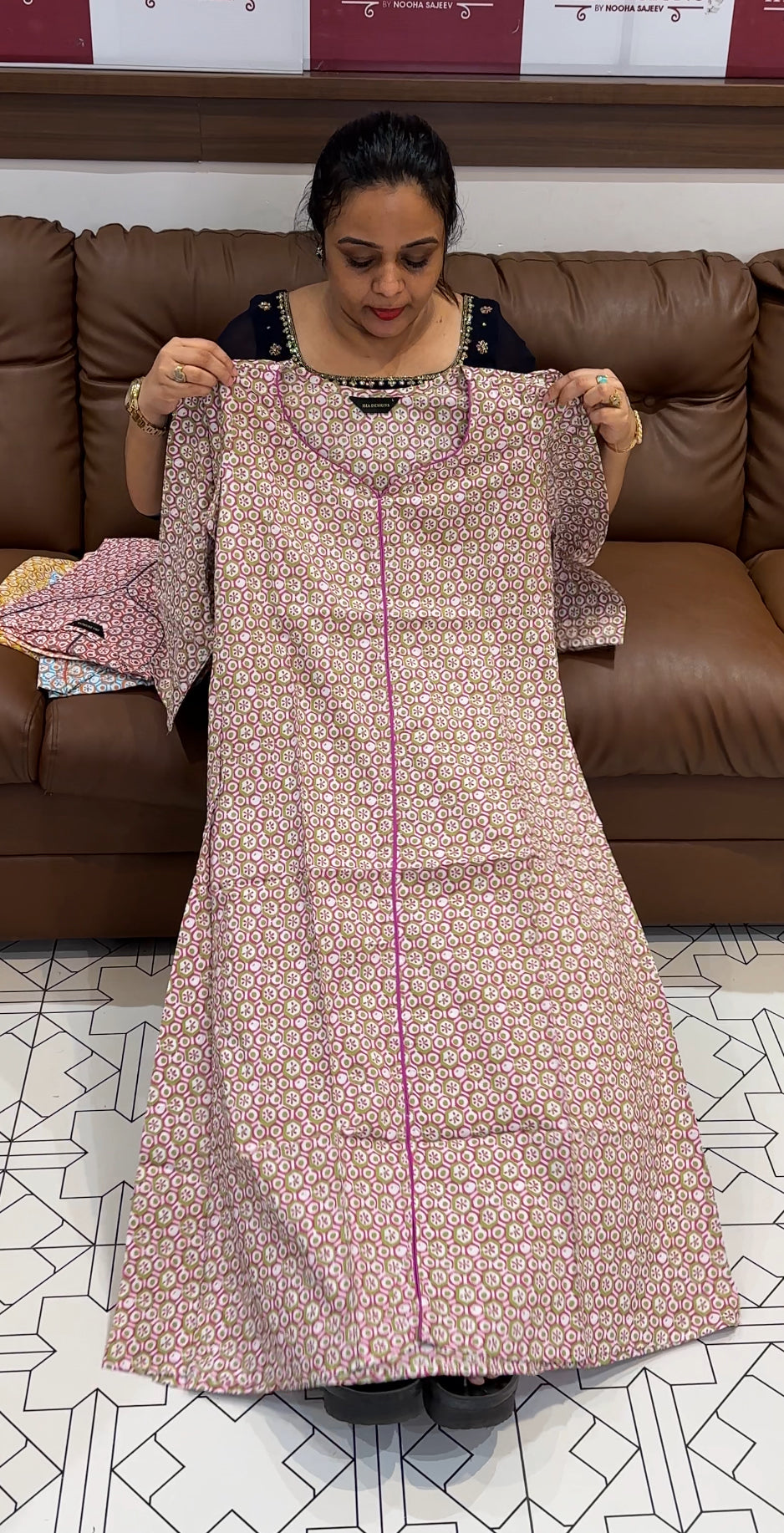 BUDGET BUY ALINE LONG TOPS - IHA 23607