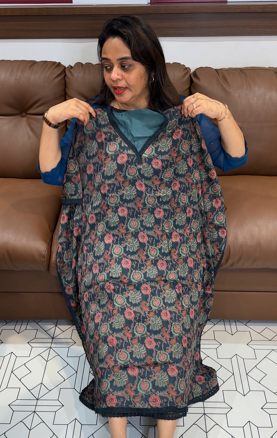 IHA'S IN-HOUSE PRINTED KAFTAN - IHA 23961