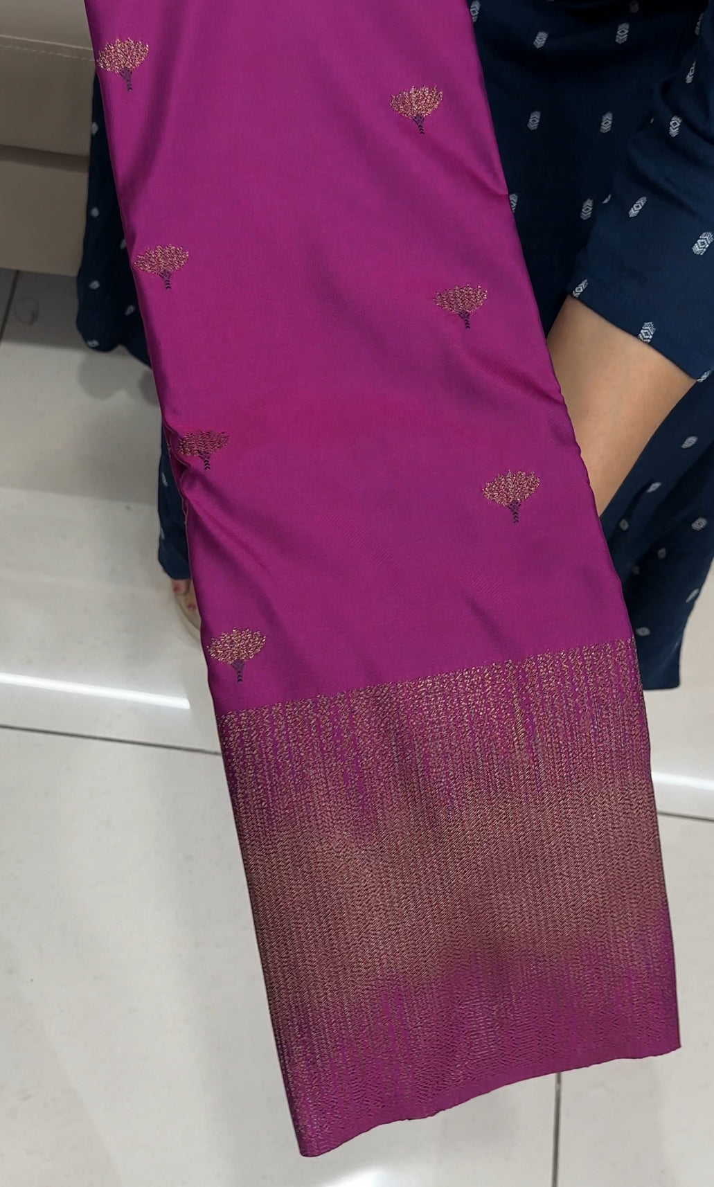 SEMI SILK SAREES - IHA 25235