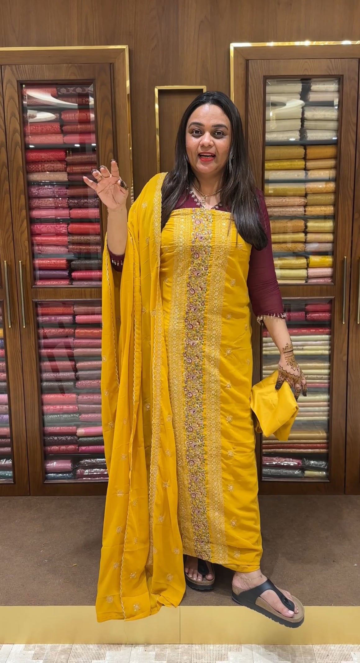 BUDGET BUY UNSTITCHED SALWAR SUITS - IHA 24075