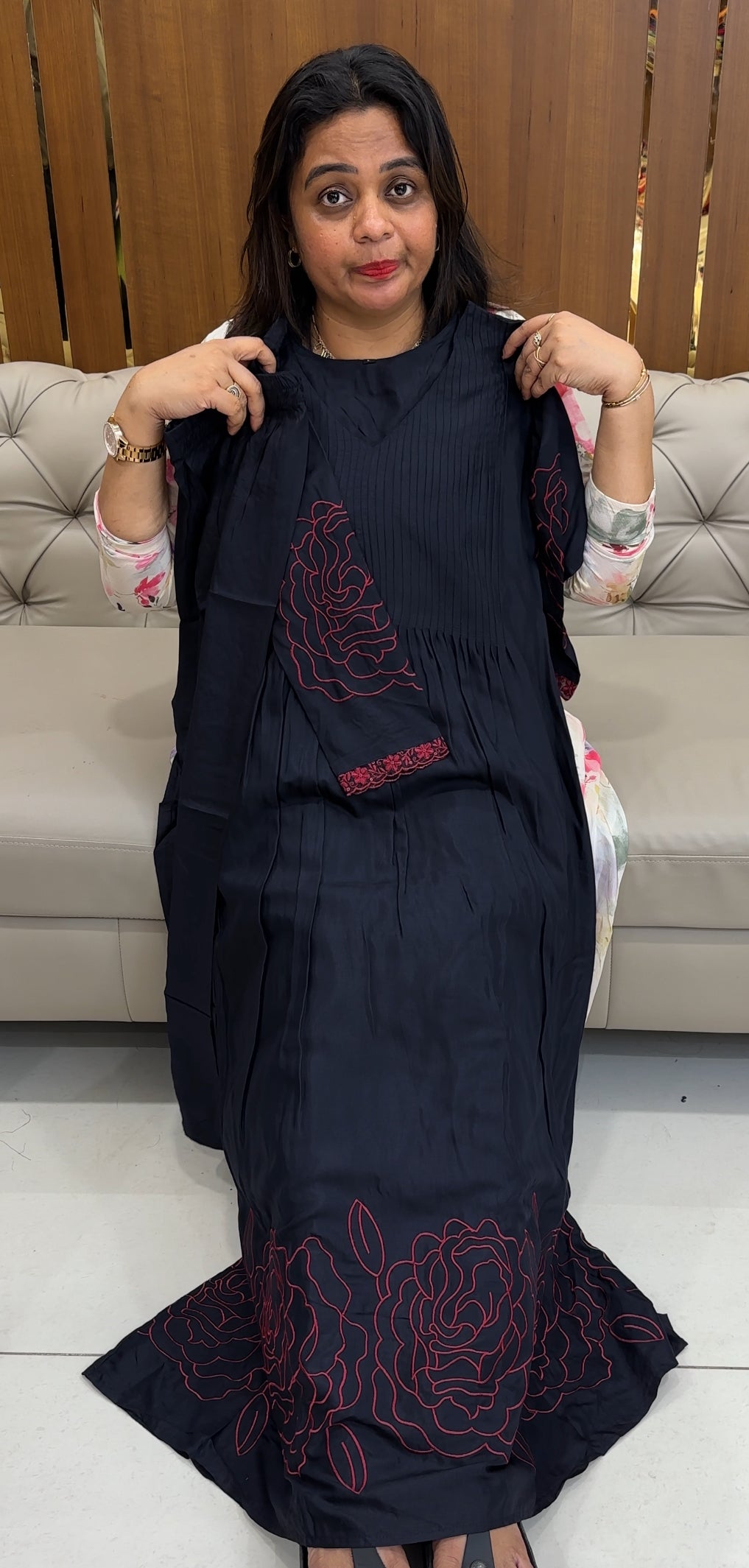 MUSLIN TOP AND BOTTOM - IHA 26113