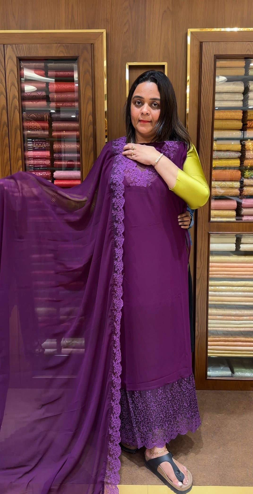 BUDGET BUY UNSTITCHED SALWAR SUITS - IHA 23470