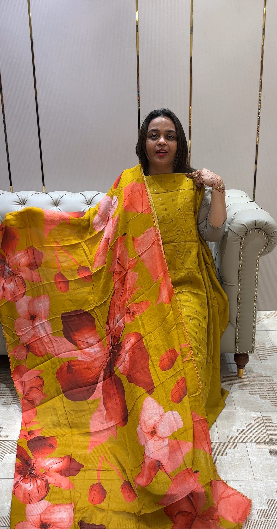 COTTON RAYON UNSTITCHED SALWA SUITS - IHA 22003