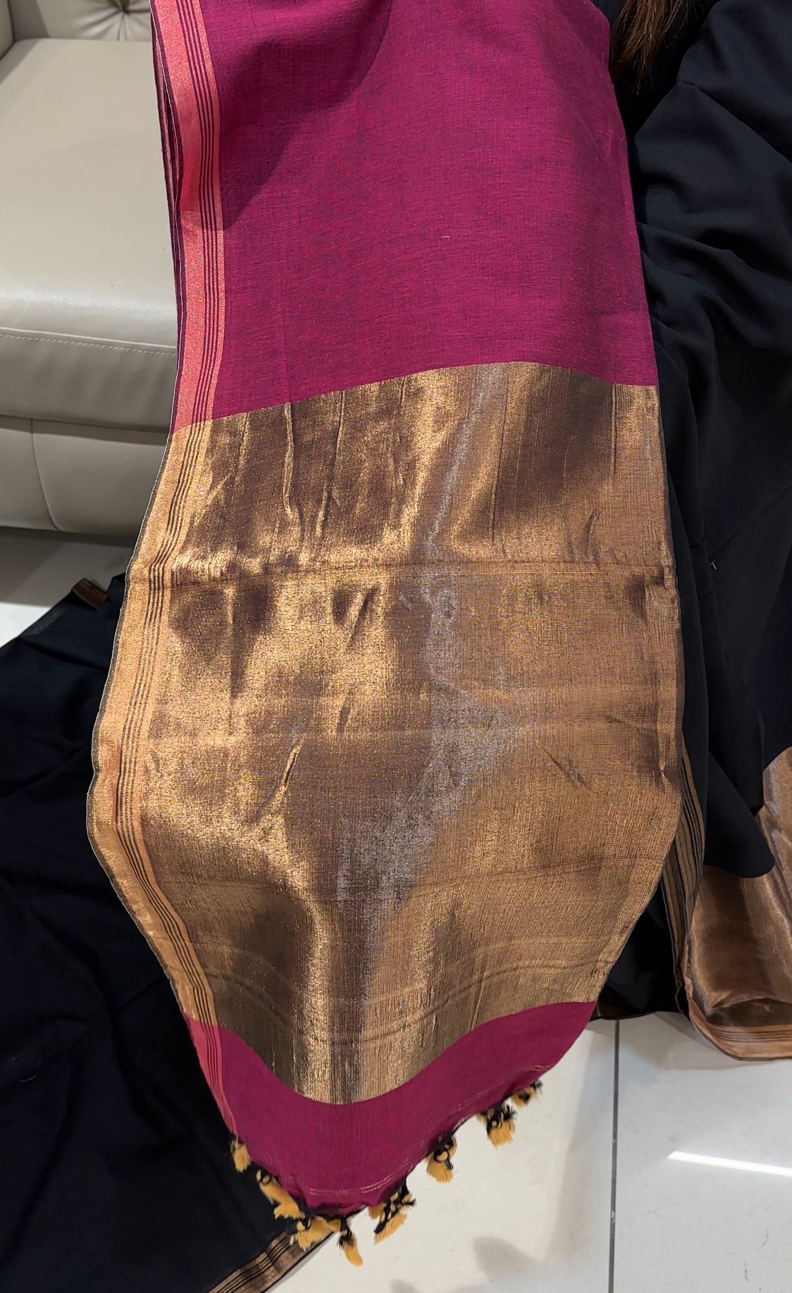 KHADDI COTTON SAREES - IHA 25182