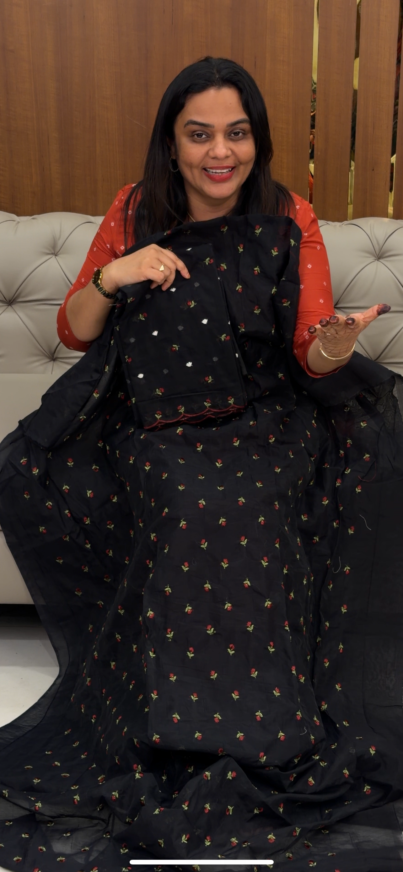 FORWARD MUL CHANDERI UNSTITCHED SALWAR SUITS - IHA 30505