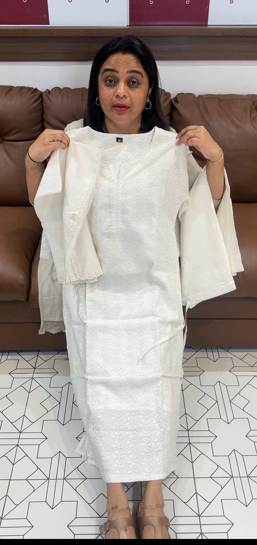 HAKOBA TOP,BOTTOM AND DUPATTA - IHA 26683