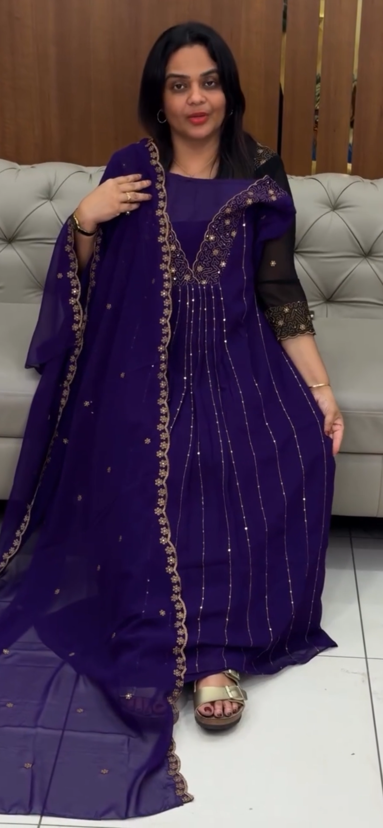 IHA'S IN-HOUSE TOP, BOTTOM AND DUPATTA - IHA 32490