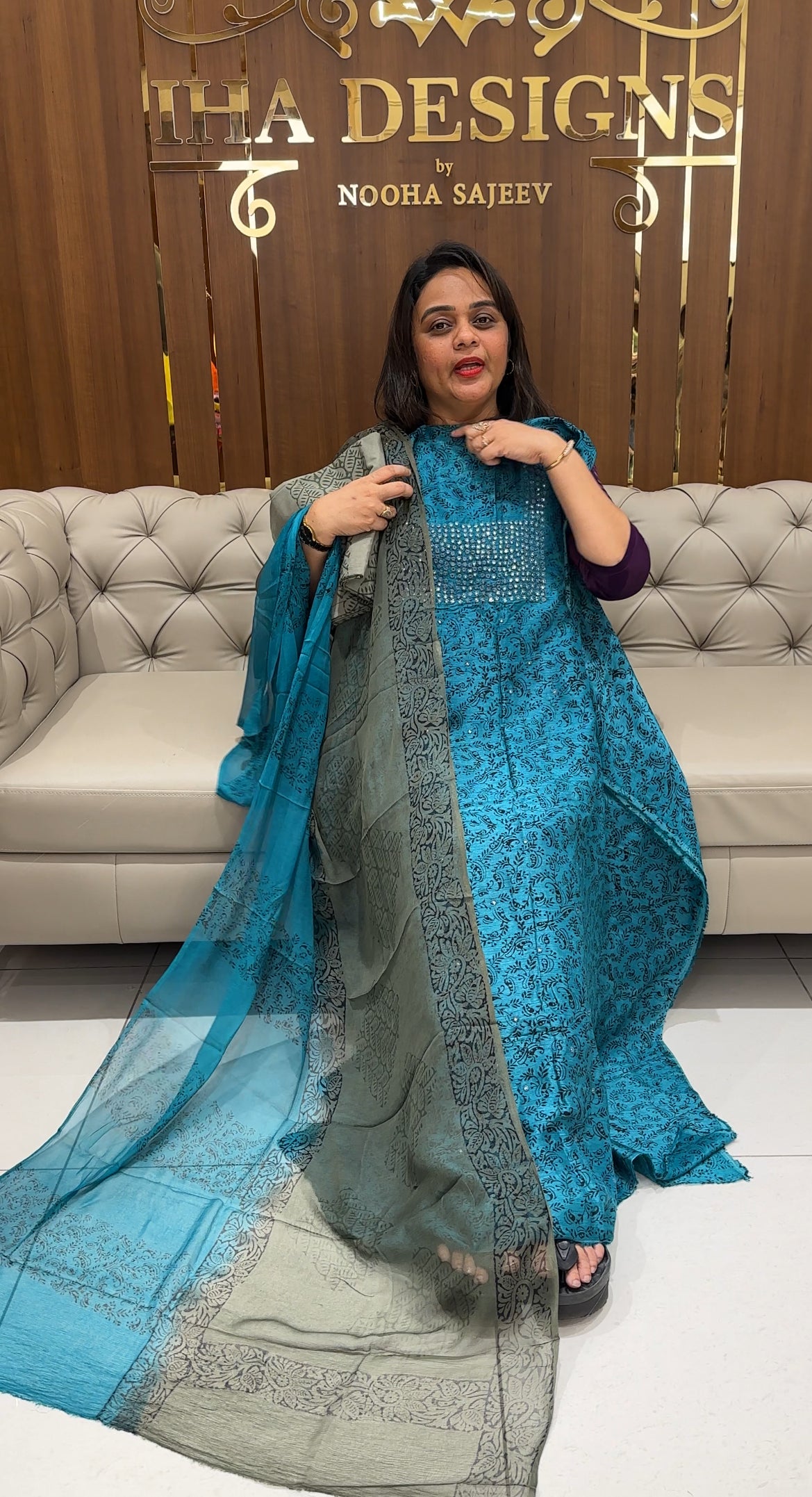 RAW SILK UNSTITCHED SALWAR SUITS - IHA 23441