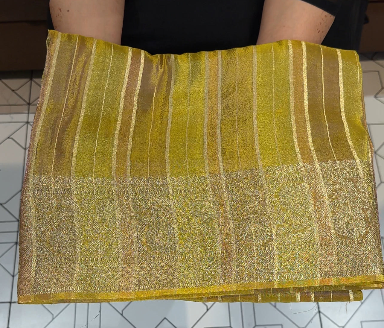 DESIGNER TISSUE SAREES - IHA 24005