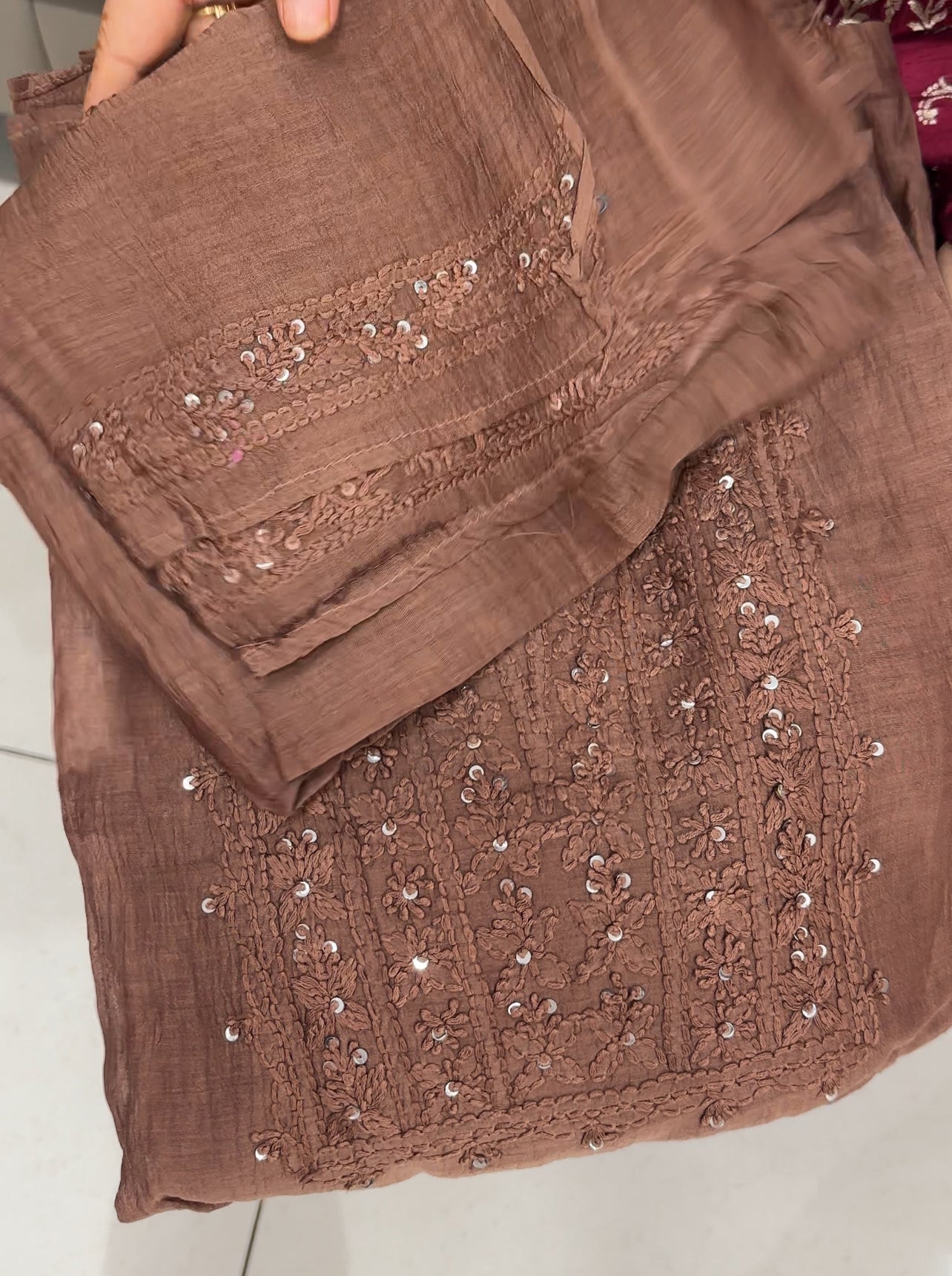 MALAI CHANDER UNSTITCHED SALWAR SUITS - IHA 27609