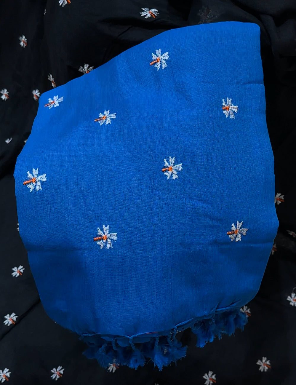 KHADDI COTTON SAREES - IHA 21897