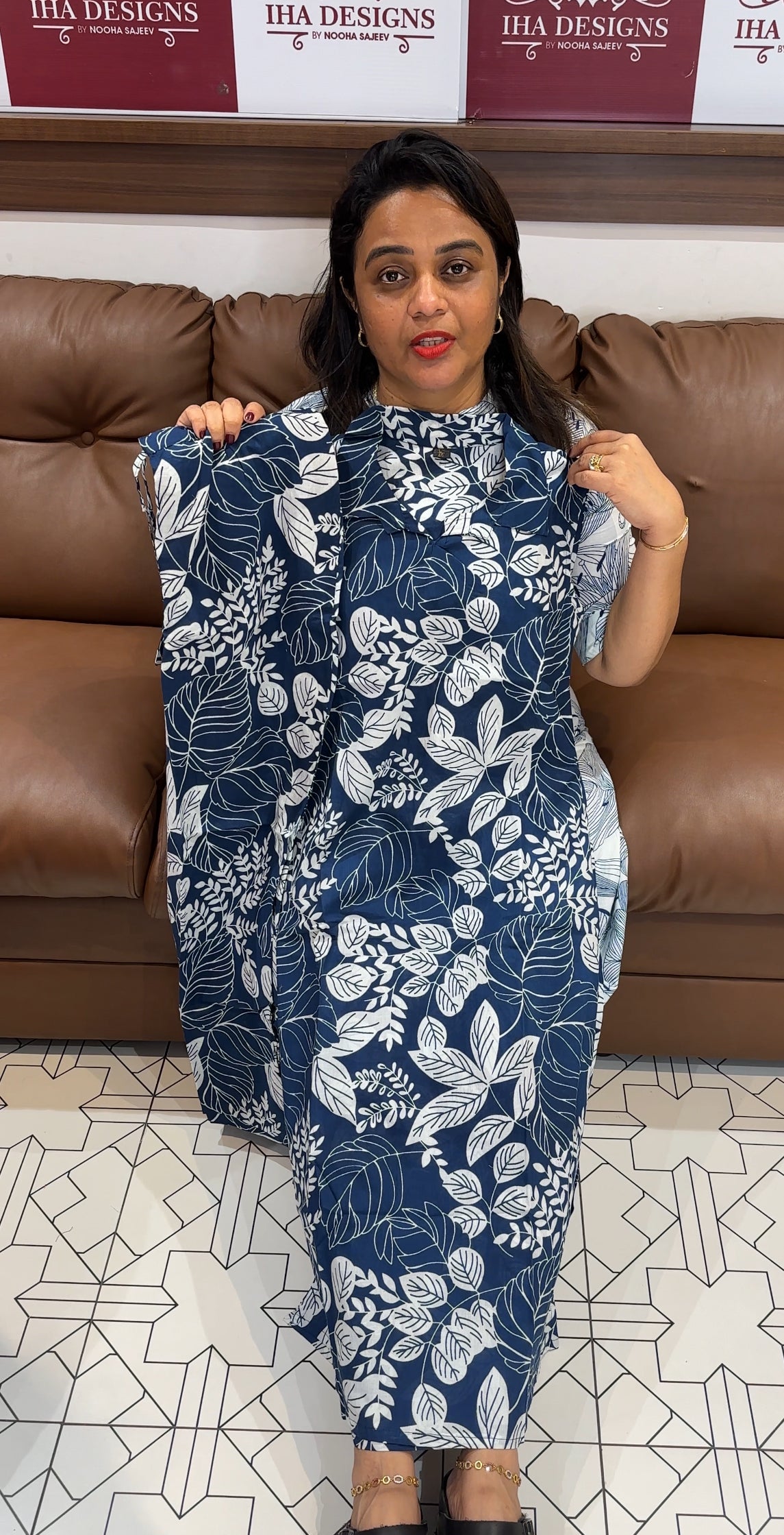 COTTON PRINTED CO-ORDS SETS - IHA 25502