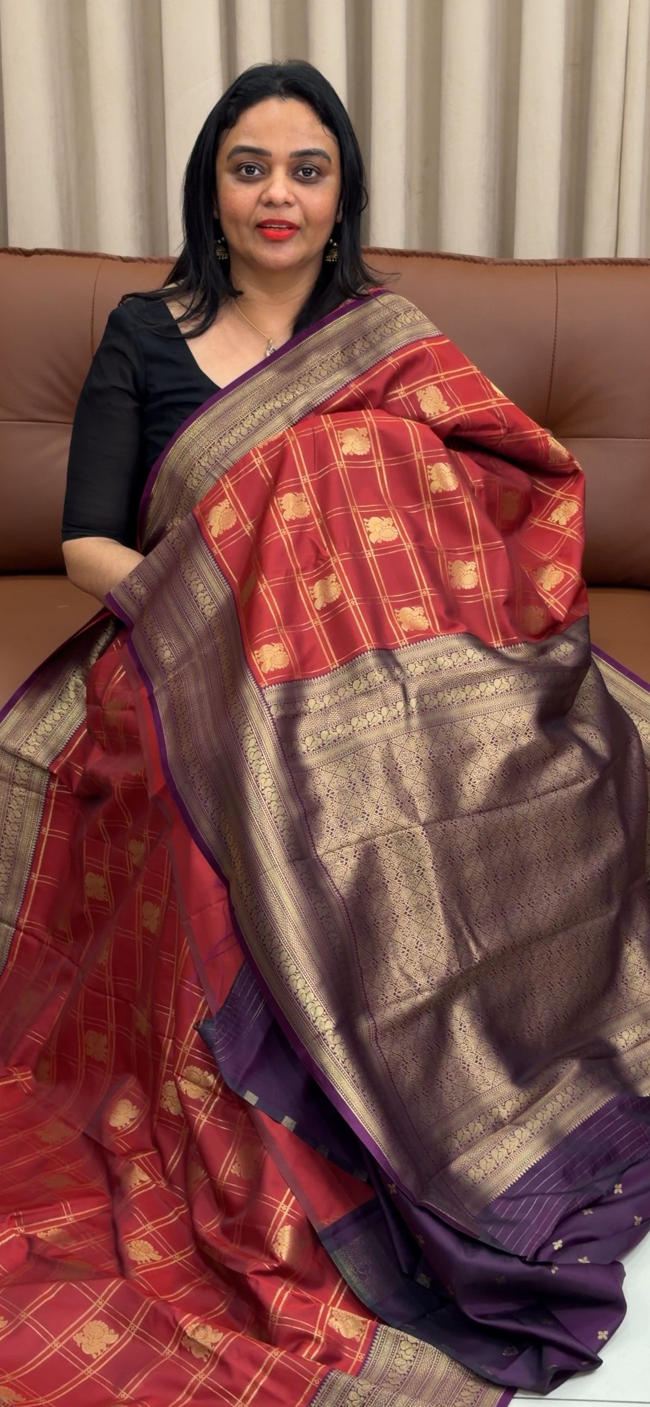 SEMI SILK SAREES - IHA 33573
