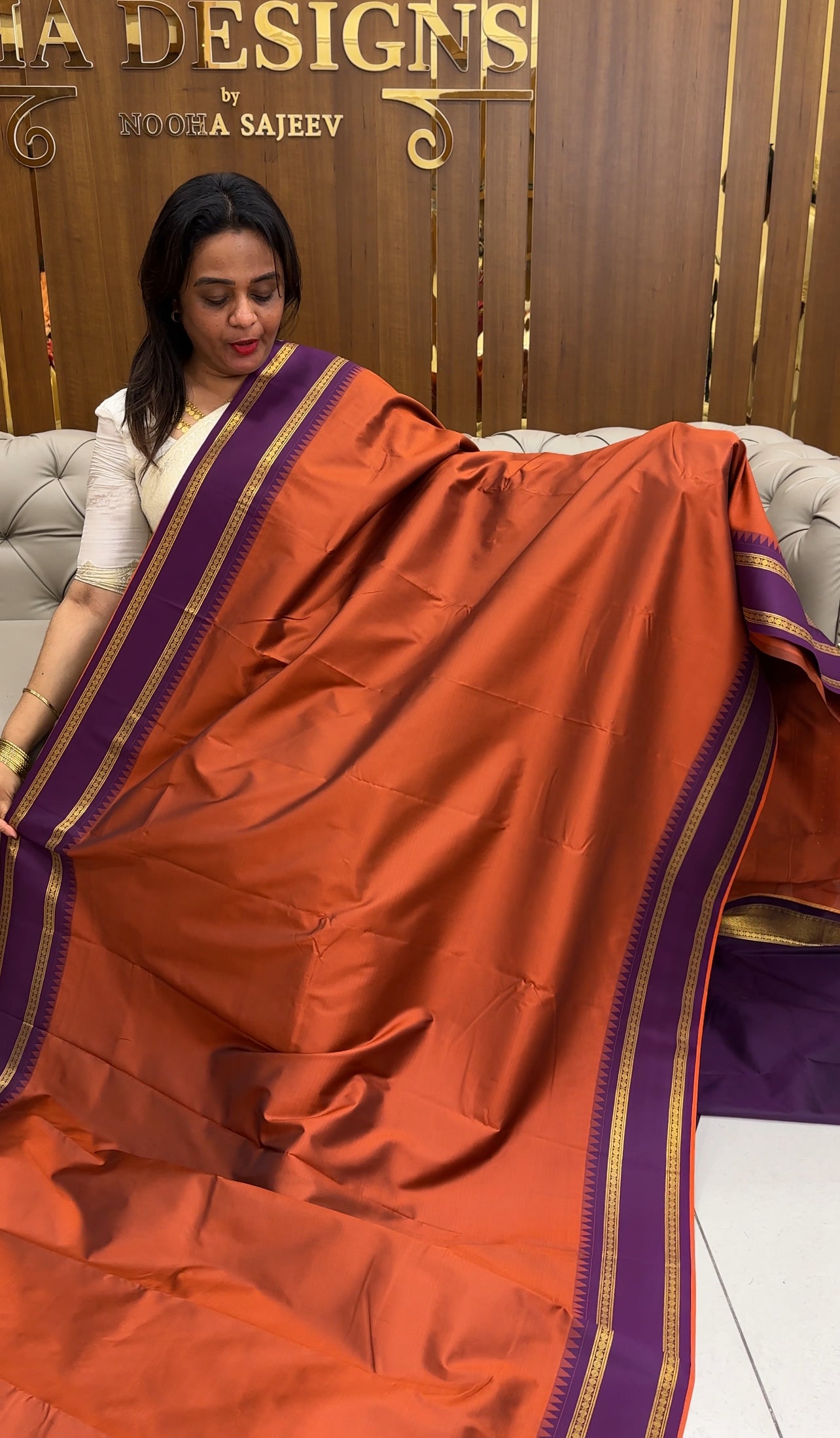 SEMI KANCHIPURAM SAREES - IHA 25578