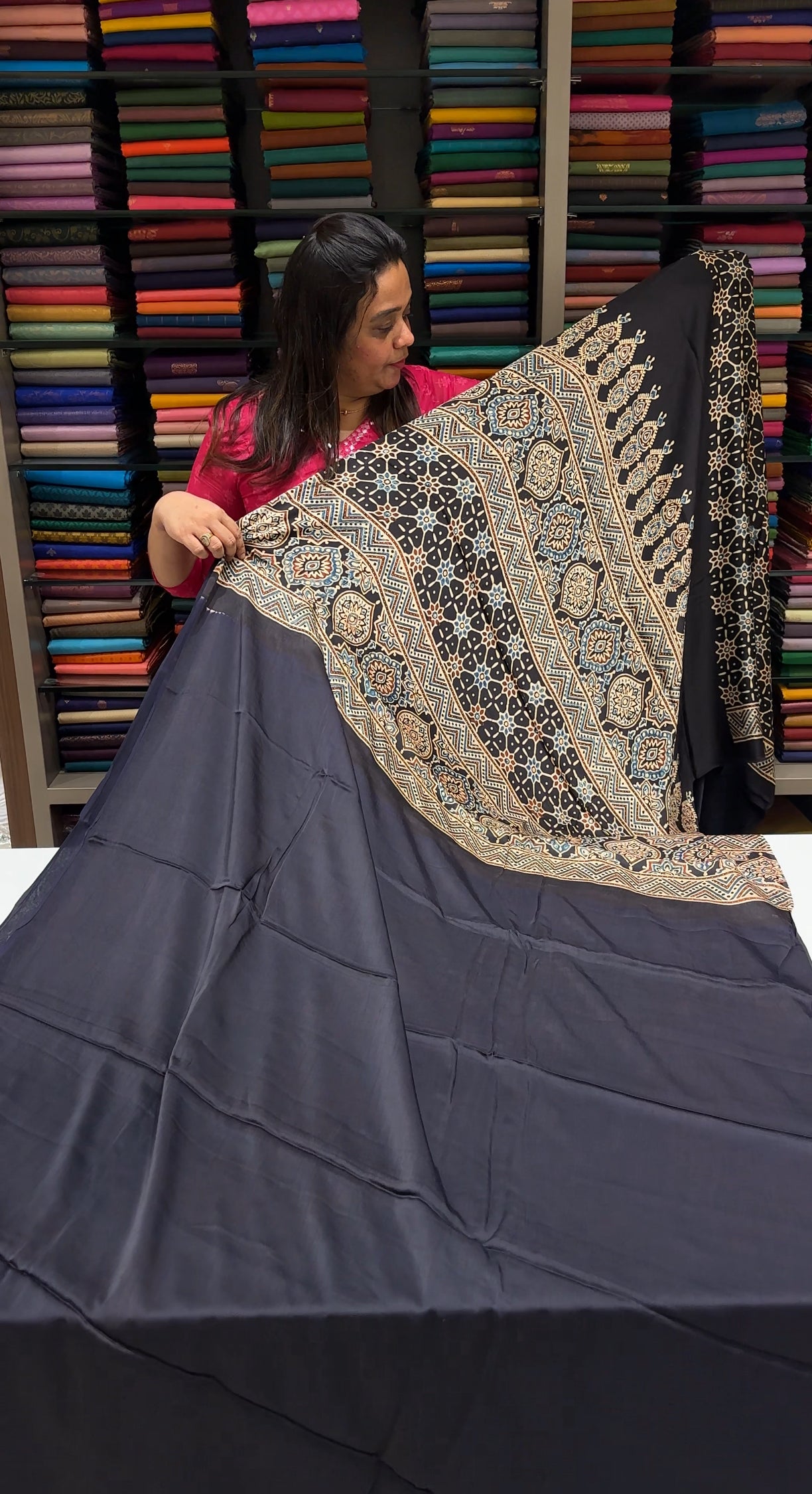 MODAL SILK SAREES - IHA 27649