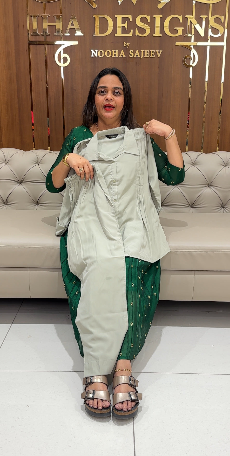 IHA'S IN-HOUSE SHORT CO-ORDS SETS - IHA 23218