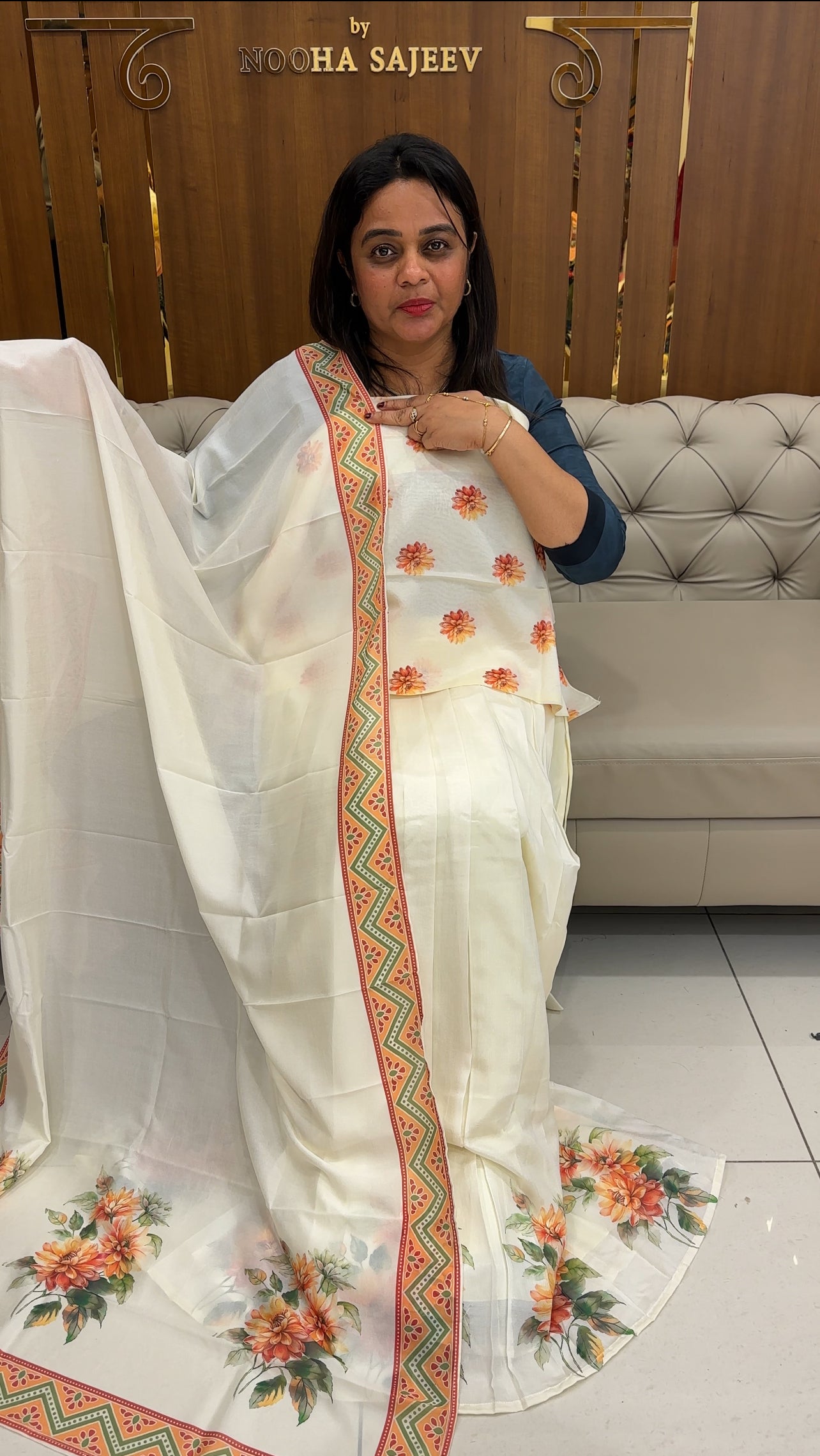 SEMI STITCHED DHAVANI SETS - IHA 25960