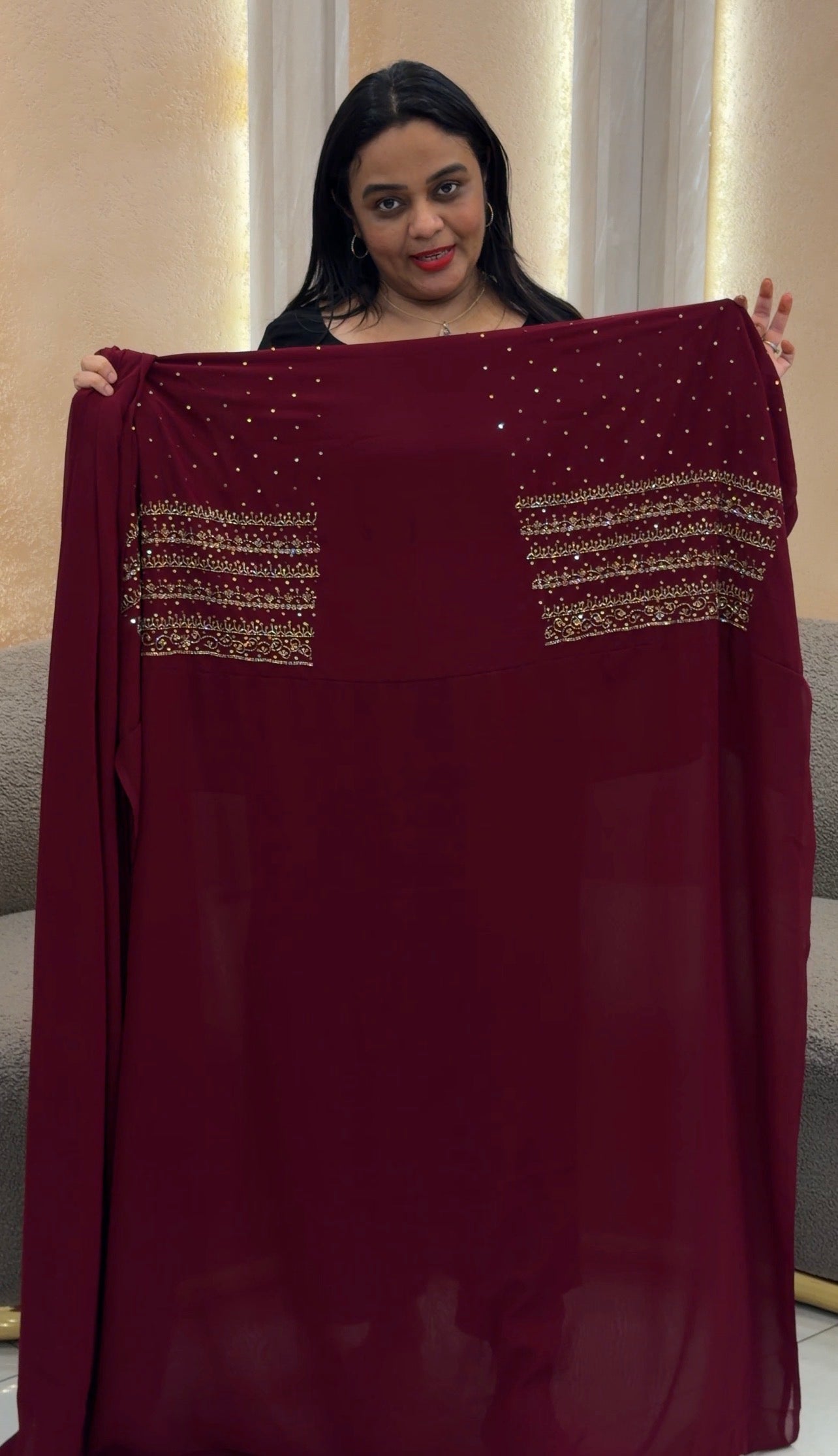 IHA'S IN-HOUSE HAND WORKED UNSTITCHED SALWAR SUITS - IHA 33155