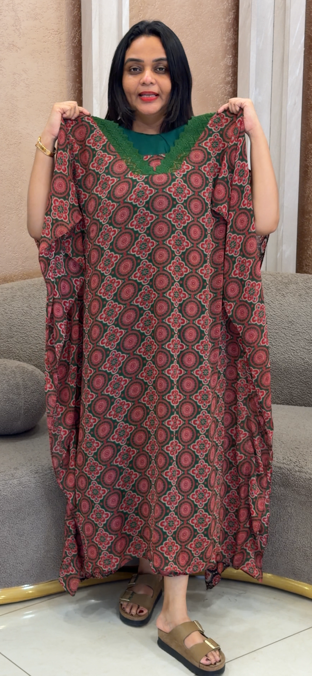 IHA'S IN-HOUSE KAFTAN TOPS - IHA 32954
