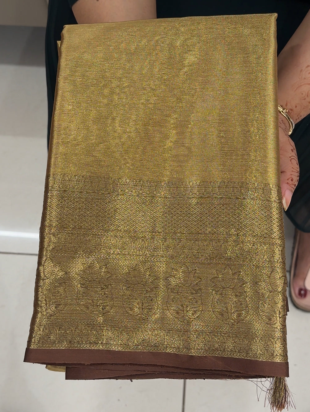 SEMI TISSUE SAREES - IHA 27432
