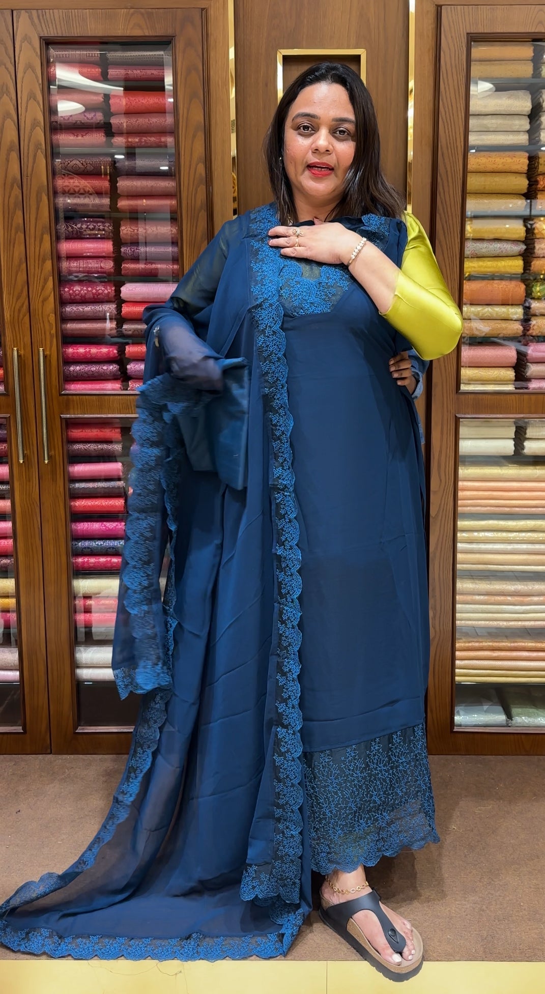 BUDGET BUY UNSTITCHED SALWAR SUITS - IHA 23470