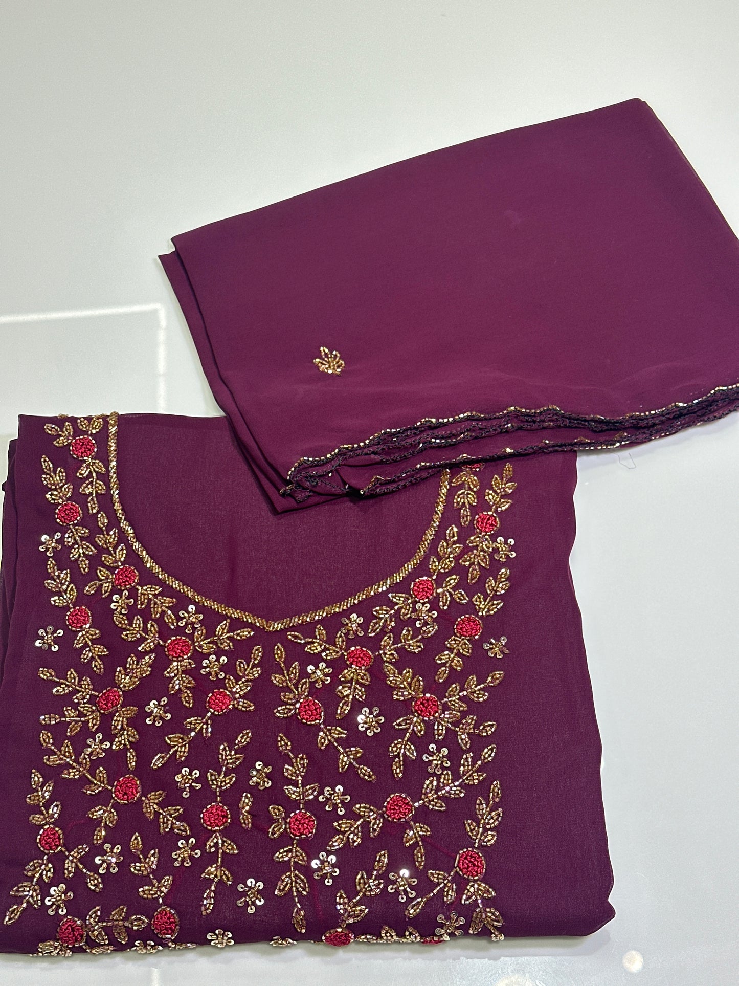 OFFER SALES UNSTITCHED SALWAR SUITS - IHA 33436