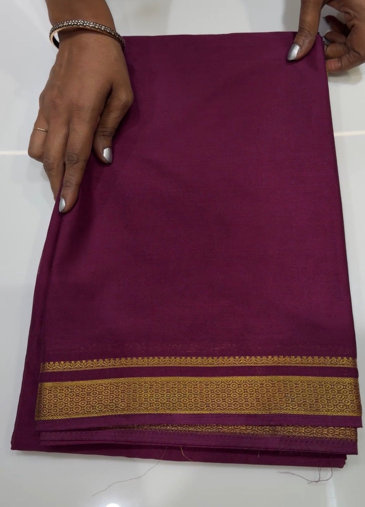 SEMI BANARASI SAREES - IHA 32952
