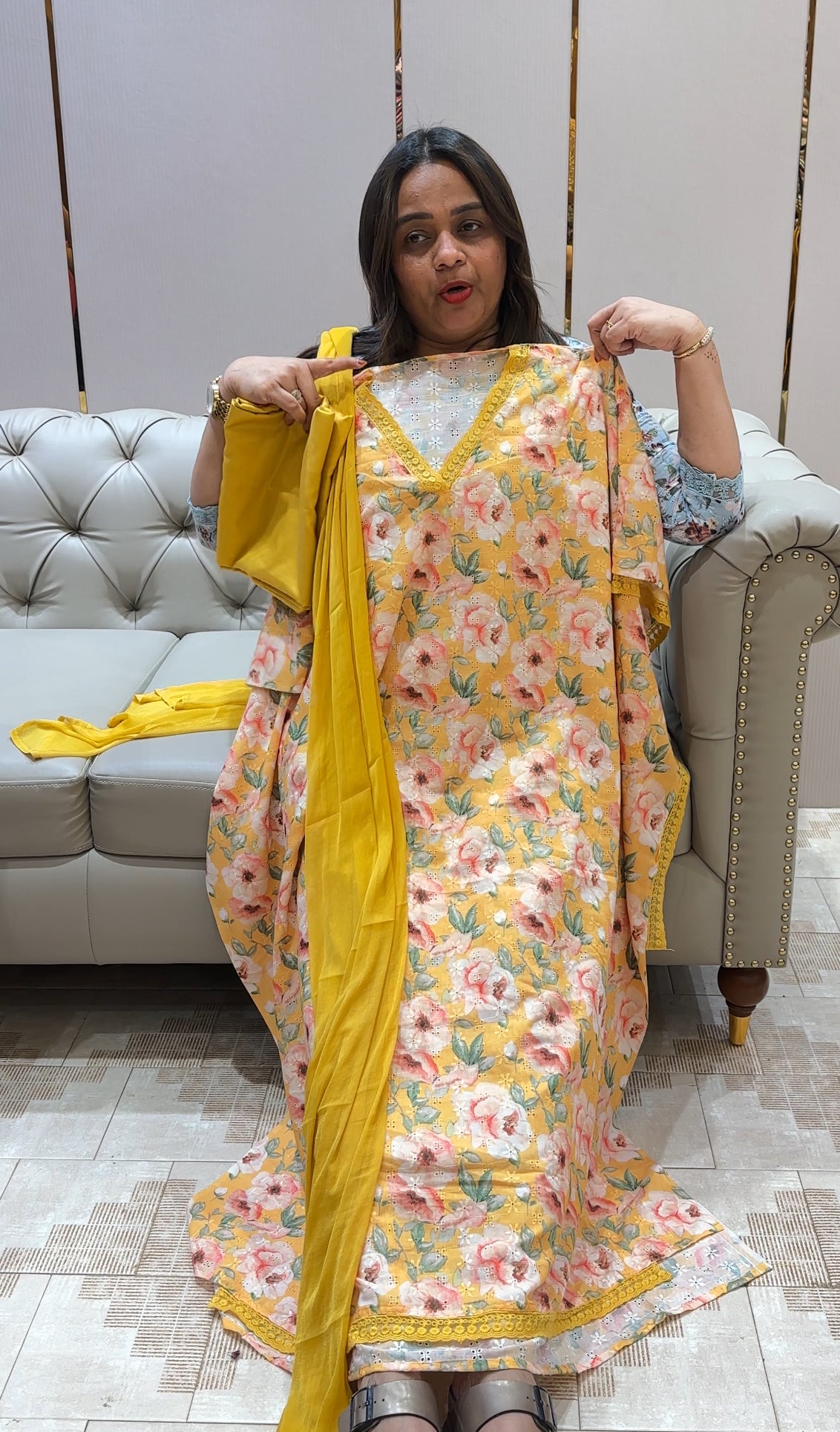 COTTON HAKOBA UNSTITCHED SALWAR SUITS - IHA 23090
