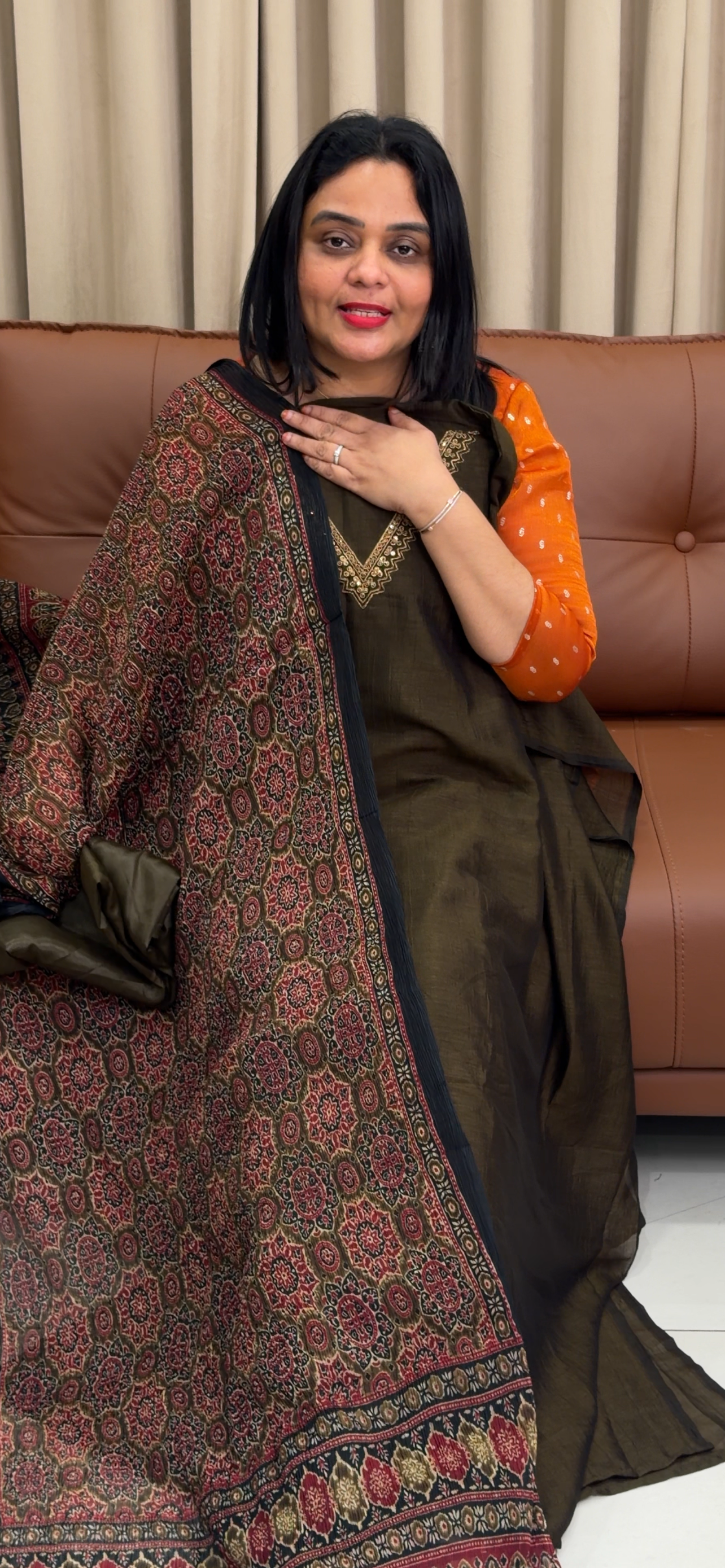 SEMI RAW SILK UNSTITCHED SALWAR SUITS - IHA 33990