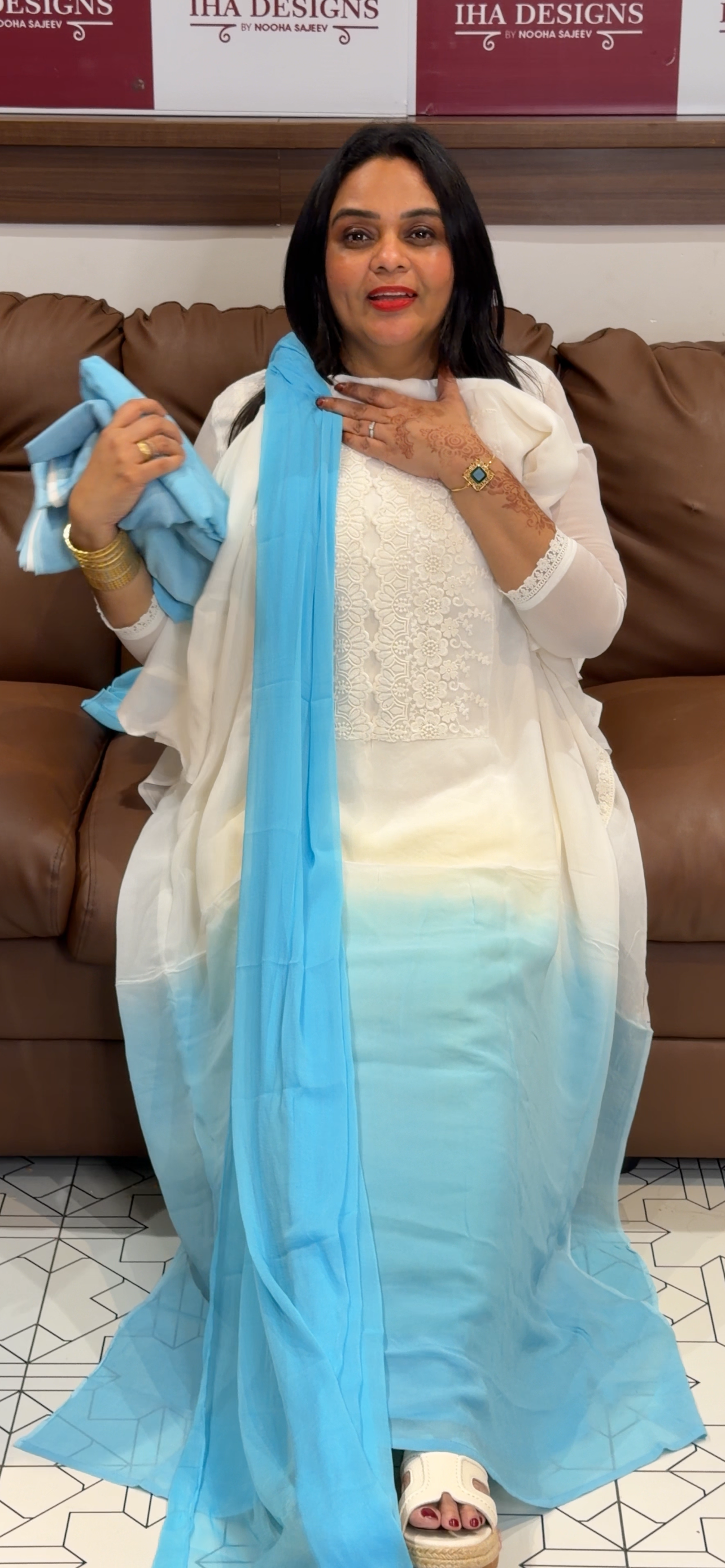 IHA'S IN-HOUSE UNSTITCHED SALWAR SUITS - IHA 33105