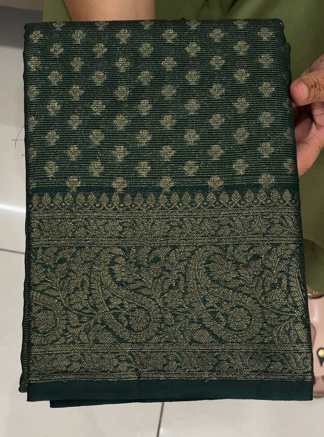 SEMI BANARASI SAREES - IHA 27538