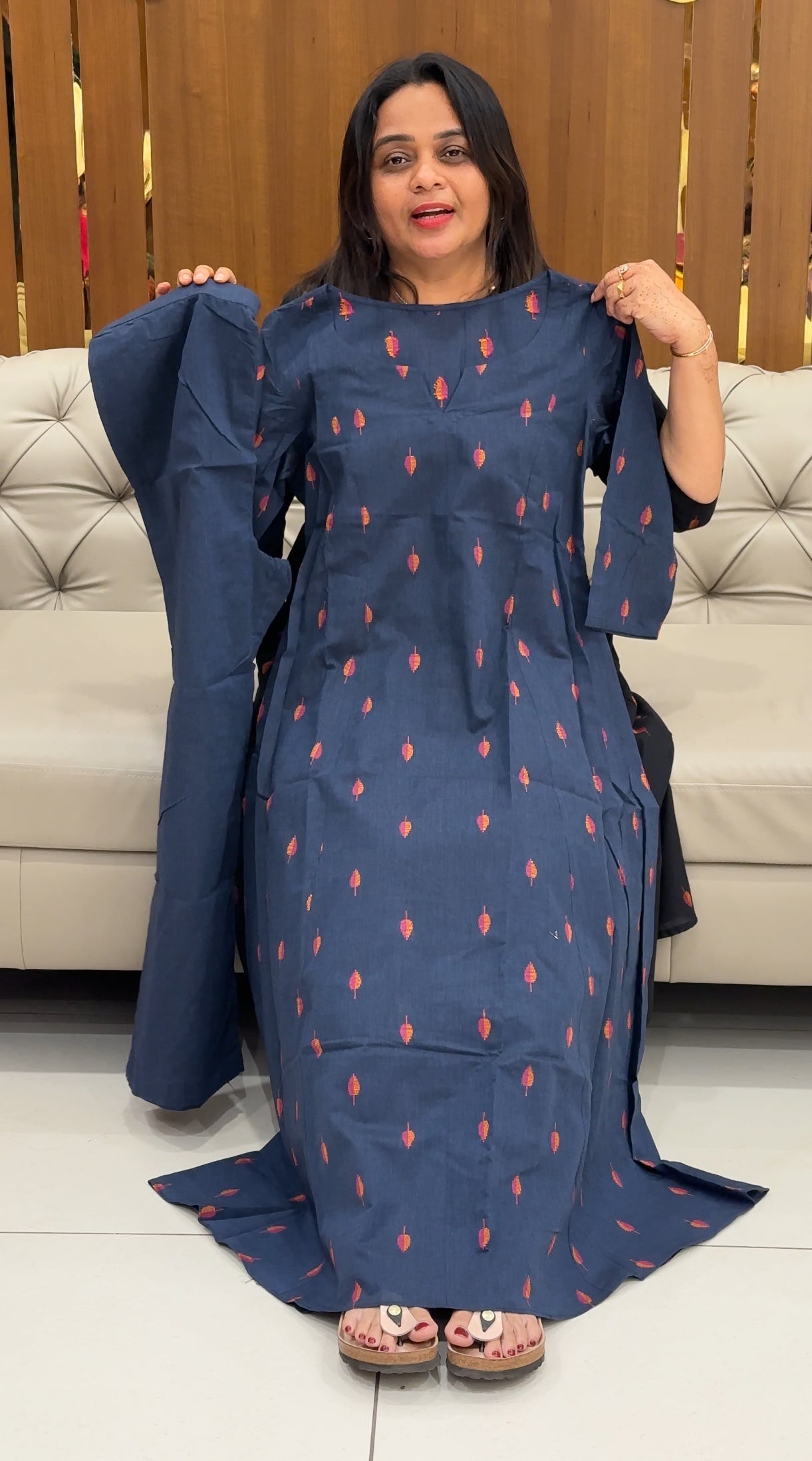 IHA'S IN-HOUSE COTTON TOP AND BOTTOM - IHA 27589