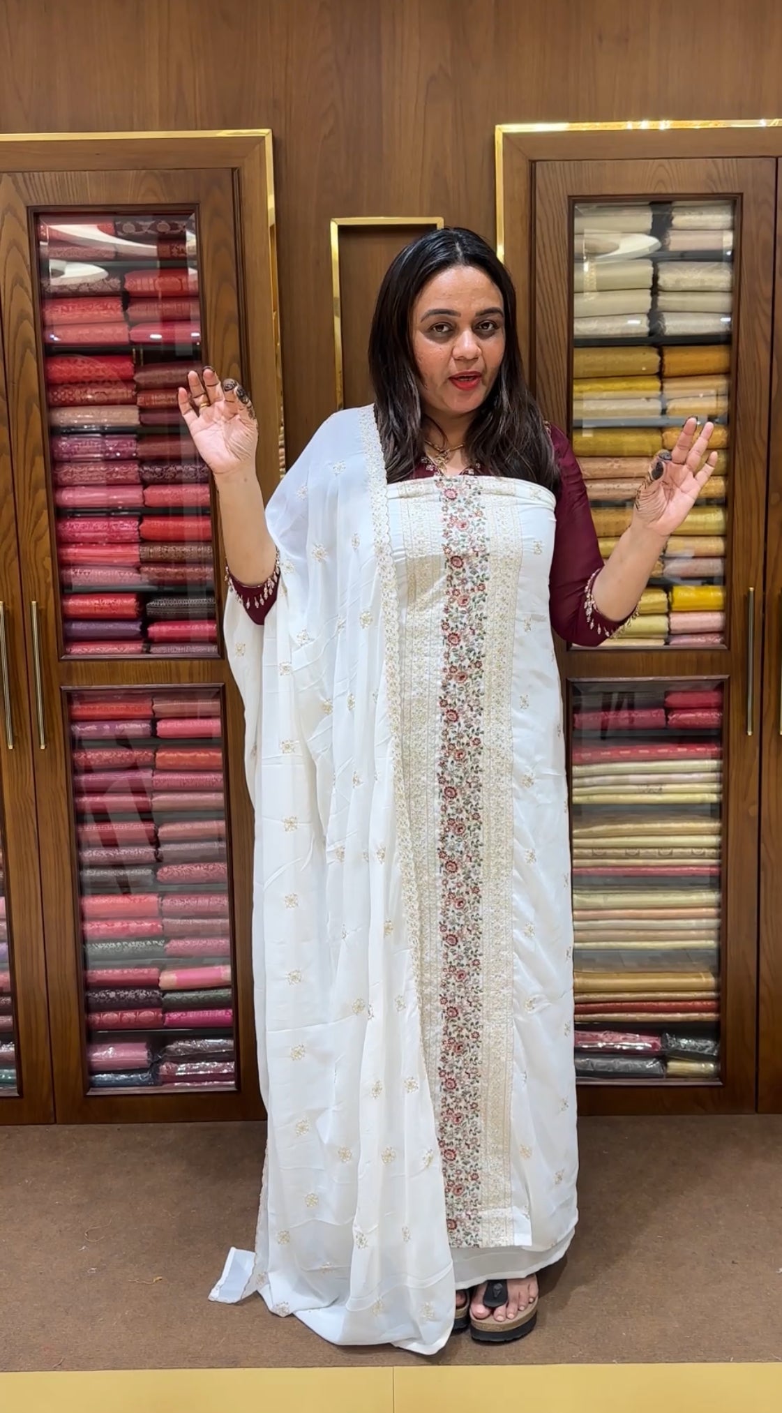 BUDGET BUY UNSTITCHED SALWAR SUITS - IHA 24075